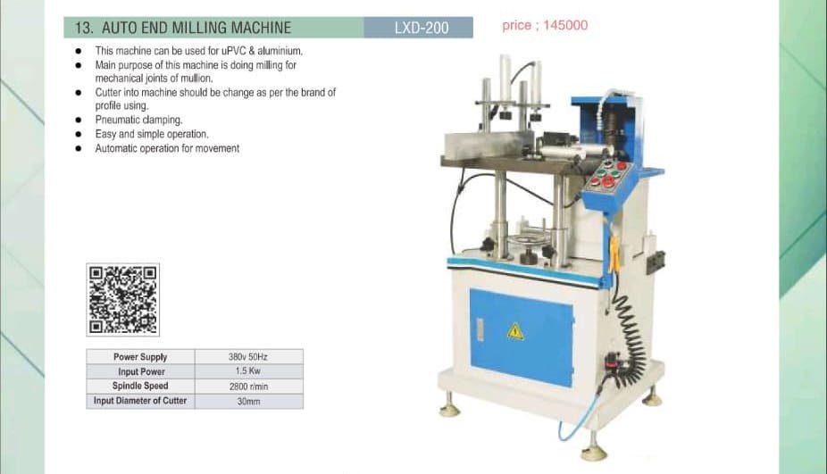 Auto End Milling Machine LXD-200